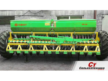 СЕЯЛКА РЯДКОВАЯ ЗЕРНОВАЯ ГЕФЕСТ СЗ-3,6