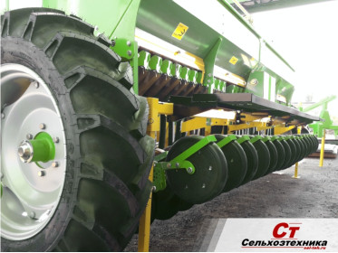 СЕЯЛКА РЯДКОВАЯ ЗЕРНОВАЯ ГЕФЕСТ СЗ-4 MINI-TILL