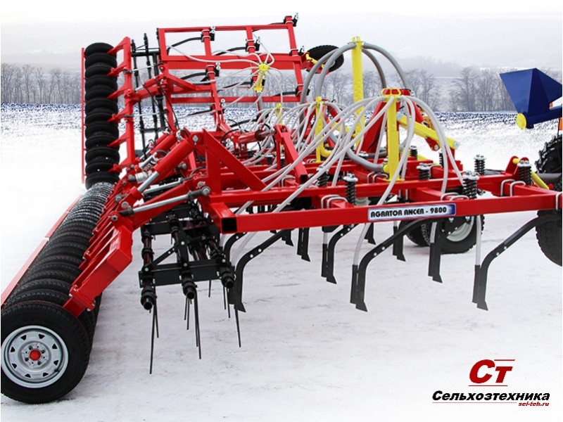 Посевной комплекс AGRATOR ANCER 11000 для нулевой технологии 