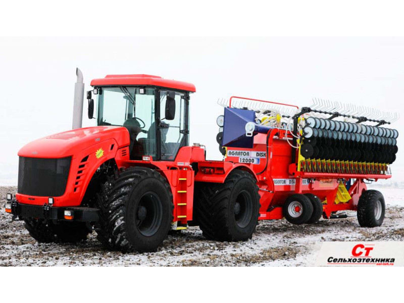 AGRATOR DISK ЕВРО 12000 - дисковый посевной комплекс с гидромотором