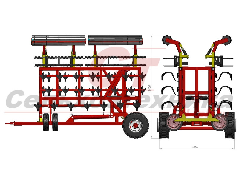 TILLERMASTER 7200 - Культиватор сплошной обработки почвы