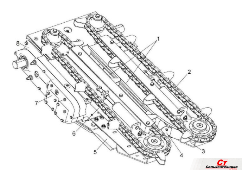 Жатка Harvester CR 800